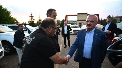 İçişleri Bakan Yardımcısı Münir Karaloğlu, Erzurum AFAD Müdürlüğünü Ziyaret Etti