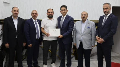 Erzurum Ticaret Borsası’ndan Çat İlçesindeki Üyelere Ziyaret ve Teşekkür Belgesi