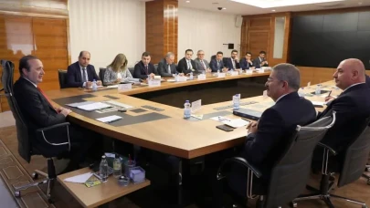 Van Ticaret ve Sanayi Odası’ndan Ticaret Bakan Yardımcısı Mustafa Tuzcu’ya Ziyaret