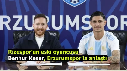 Erzurumspor, Benhur Keser'i transfer etti! Yeni sezon hazırlıkları devam ediyor