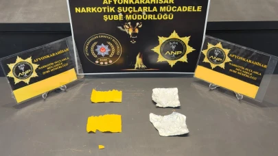 Durdurulan araçlardan uyuşturucu çıktı