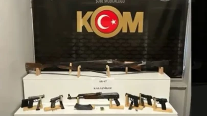 Kayseri’de silah ticareti: 5 gözaltı