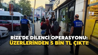 Rize'de Duygu sömürüsüyle para toplayanlar yakalandı, 5 bin TL ele geçirildi!