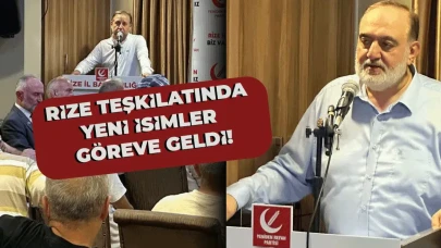 Yeniden Refah’ta Rize’de Görev Değişimi