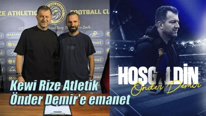 Rize'nin BAL ligi temsilcisi Önder Demir'e emanet