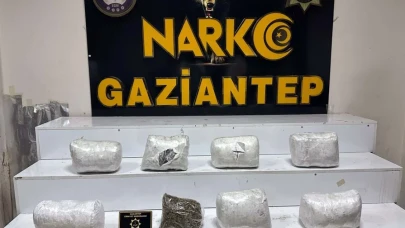 Gaziantep'te 7 kilo skunk ele geçirildi; 1 tutuklama