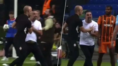 Arda Turan çılgına döndü hakemin üstüne yürüdü: İşte kırmızı kart gördüğü o anlar