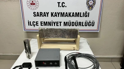 Tekirdağ'da Tarihi Eser Operasyonu: Araçta Harita ve Altın Arama Cihazları Ele Geçirildi