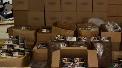 İstanbul'da kaçak sigara operasyonu