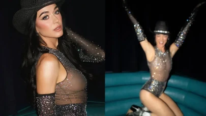 Katy Perry, 40. Yaş Günü Kutlamasında Cesur 'Nude Illusion' Bodysuit İle Göz Doldurdu!