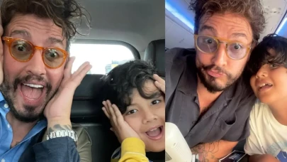 Oğlu büyüdü, kocaman oldu! Son halini görenler inanamadı