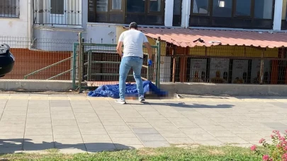 Sahildeki yürüyüş yolunda ceset bulundu