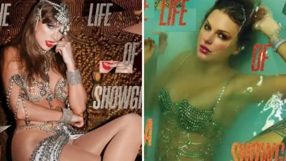 Ünlü şarkıcı, yeni albümünün kapak resmi için küvette poz verdi