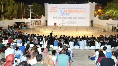 “Yaz Sinema Akşamları” tüm hızıyla devam ediyor