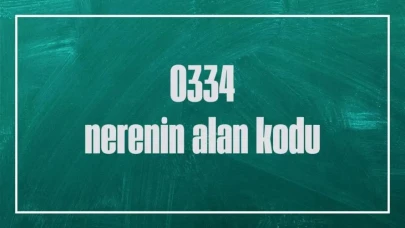 0334 nerenin alan kodu? 334 hangi ilin telefon kodudur?