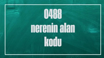 Bölgesel İletişim Kodu: 0488 Hangi Şehrin?