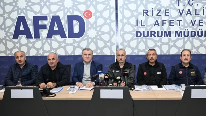 Bakan Uraloğlu: Rize selinde can kaybı yok, 31 köy yolu açıldı