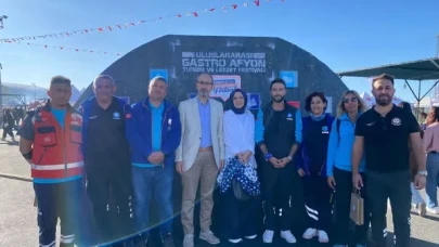 Afyonkarahisar'da GastroFest'te UMKE Ekipleri Görev Yaptı