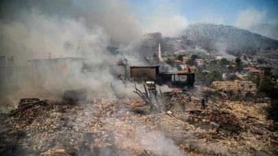 Yanan ormana RES yapılacak