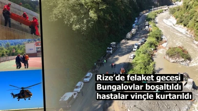 Rize'de sel felaketi: 115 kişi helikopterle tahliye edildi, hukuksuz yapıların boşaltılması acil oldu
