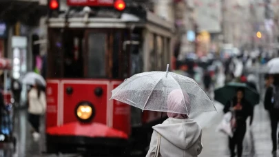 İstanbul rüzgârla haftayı kapatıyor: Pazartesi gününden itibaren sağanak yağış geliyor