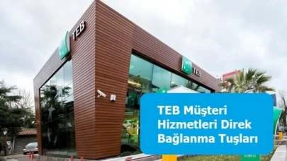 TEB Müşteri Hizmetlerine Direk Bağlanma Yöntemleri 2025