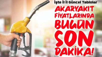 Akaryakıt Fiyatlarında Çarpıcı Artış! Trabzon ve Diğer Şehirlerde Rekor Seviyeler Kaydedildi