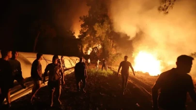 Antalya ve Muğla'daki orman yangınlarında korkutan görüntü: Lüks otel boşaltıldı