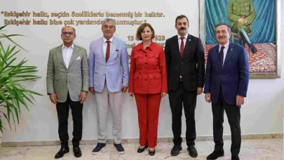 Gökhan Günaydın, Başkan Ünlüce'yi Ziyaret Etti!