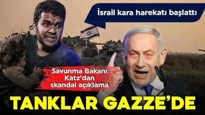 İsrail Gazze’ye kara harekatı başlattı