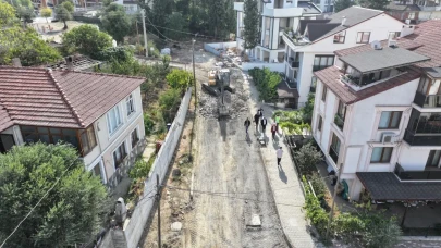 Karamürsel’de üstyapı çalışmaları hız kesmeden devam ediyor