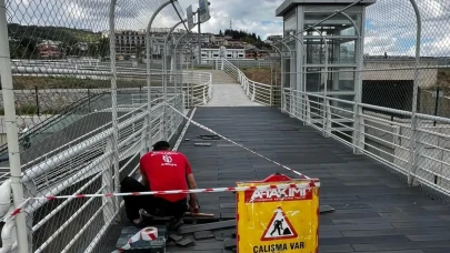 Kocaeli Şehir Hastanesi Üst Geçidi Güvenlik ve Konfor Açısından Yenilendi!