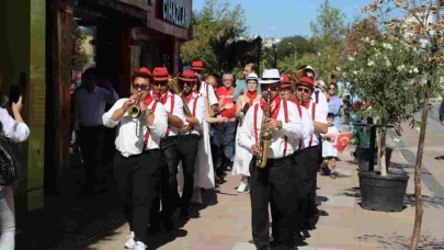 Kurtuluş coşkusu bando gösterileriyle taçlandı