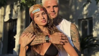Mauro Icardi’nin yeni aşkı, menemenle sosyal medyayı fethetti!