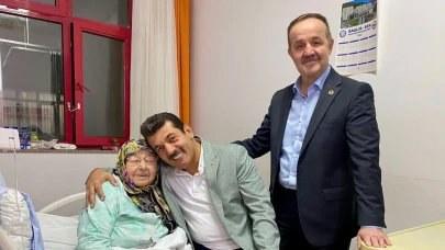 Muammer Avcı, Zonguldak Hastanesi'nde tedavi gören hastaları ziyaret etti