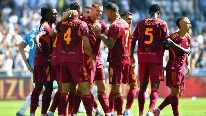 Roma, Lazio'ya Karşı Zorlu Mücadelede Tek Golle Galip Geldi!