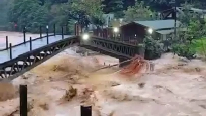 Şiddetli Yağışlar, 7 Köyde Ulaşımı Olumsuz Etkiledi!