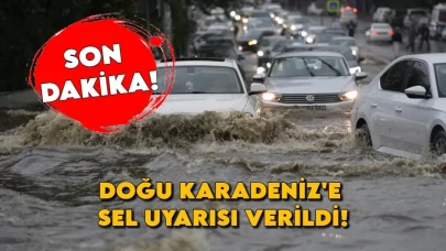 Aceleniz Olmasın: Doğu Karadeniz İçin Sel Tehlikesi! Bugün Öğleden Sonra Başlıyor, Yarın Devam Edecek!