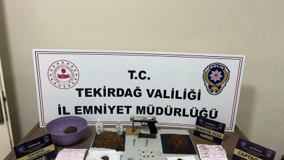 Tekirdağ’da torbacı operasyonları: 14 kişi tutuklandı