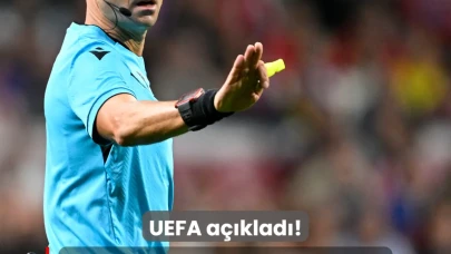 UEFA açıkladı! Galatasaray'ın Frankfurt maçına İtalyan hakem