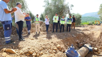 Yılların özlemi bitiyor: Efes Selçuk’a sağlıklı içme suyu...