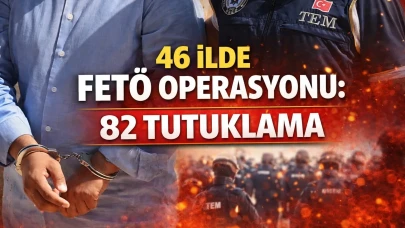Rize Dahil 46 ilde FETÖ operasyonu: 82 tutuklama