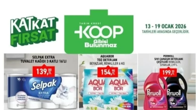 Tarım Kredi KOOP 13-19 Ocak 2026 Kat Kat Fırsat Kataloğu yayımlandı!