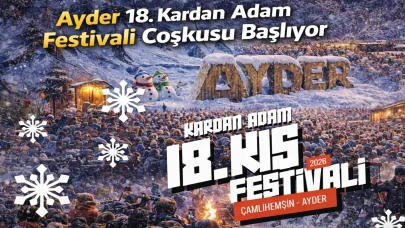 Ayder 18. Kardan Adam Festivali Coşkusu Başlıyor