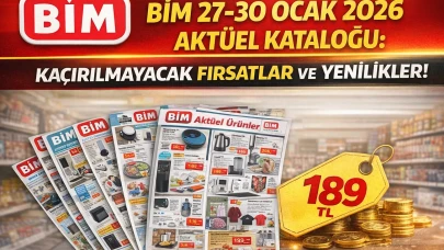 BİM 27-30 OCAK 2026 AKTÜEL KATALOGU: Kaçırılmayacak Fırsatlar ve Yenilikler!