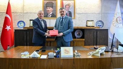 Erzurum'da TSKGV Temsilciliği'nin Faaliyetleri Vali Çiftçi ile Görüşüldü