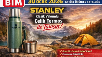BİM 30 Ocak 2026 Aktüel Ürünler Kataloğu: Stanley Klasik Vakumlu Çelik Termos İle Tanışın!