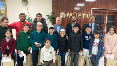 Palandöken'de çocuklar için hadis ezber yarışması coşkuyla gerçekleşti