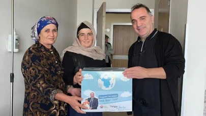 Arhavi Belediyesi, yeni doğan ailelere bebek yardım kolisi desteği vermeye devam ediyor