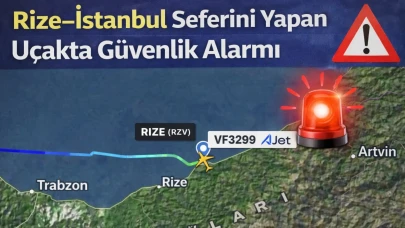 Rize–İstanbul Seferini Yapan Uçakta Güvenlik Alarmı